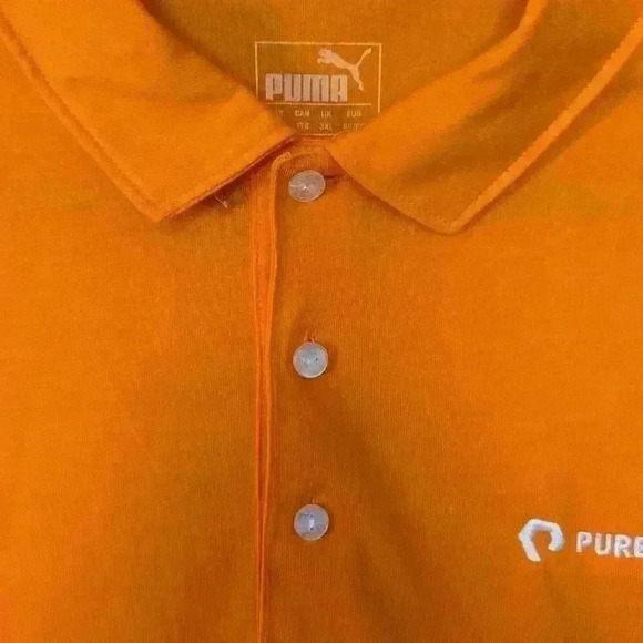 Orange Puma Polo - Picture 4 of 6
